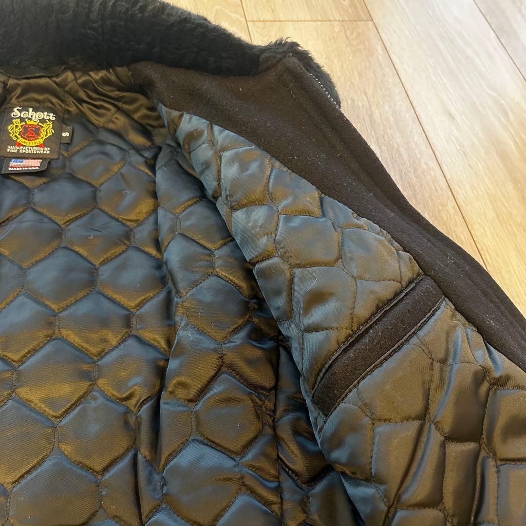 セール【希少】SCHOTT ショットB-6 メルトン ボンバージャケット 米国製