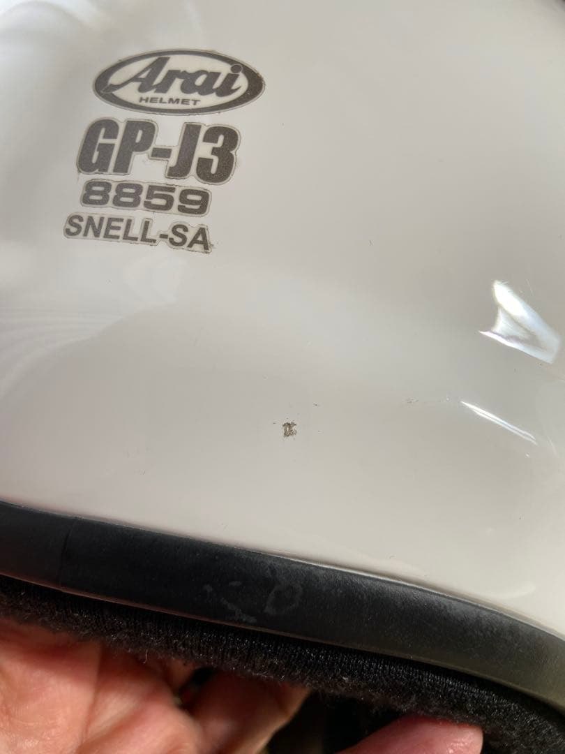 Arai GP-3 ホワイト ヘルメット