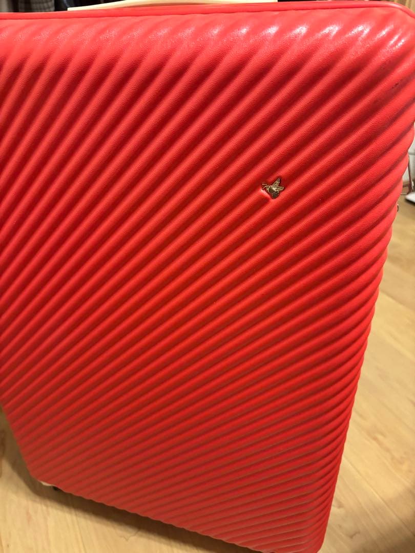 HaNT スーツケース 赤 5泊〜向け　75L 美品