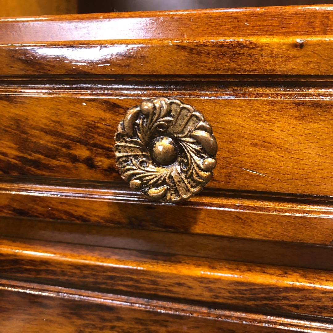 りおちゃんママ Sale ヴィンテージ カリモク　コロニアルキャビネット