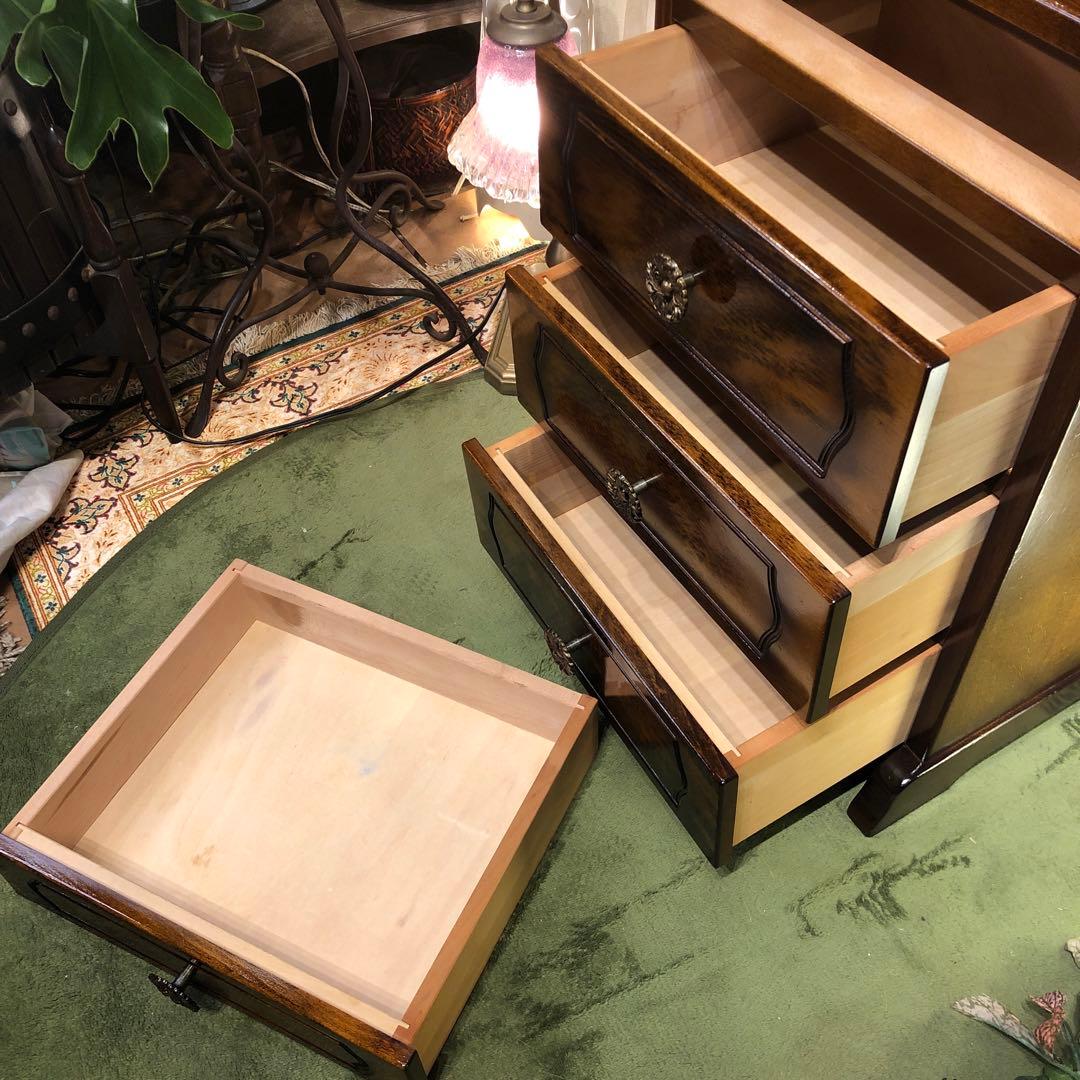 りおちゃんママ Sale ヴィンテージ カリモク　コロニアルキャビネット