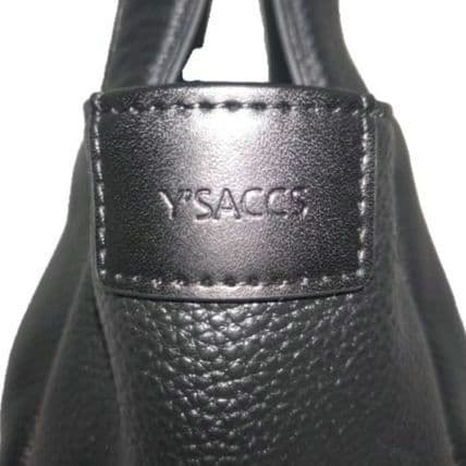 ✨未使用級✨Y' SACCS イザック　牛革　トートバッグ　A4　ブラック　М