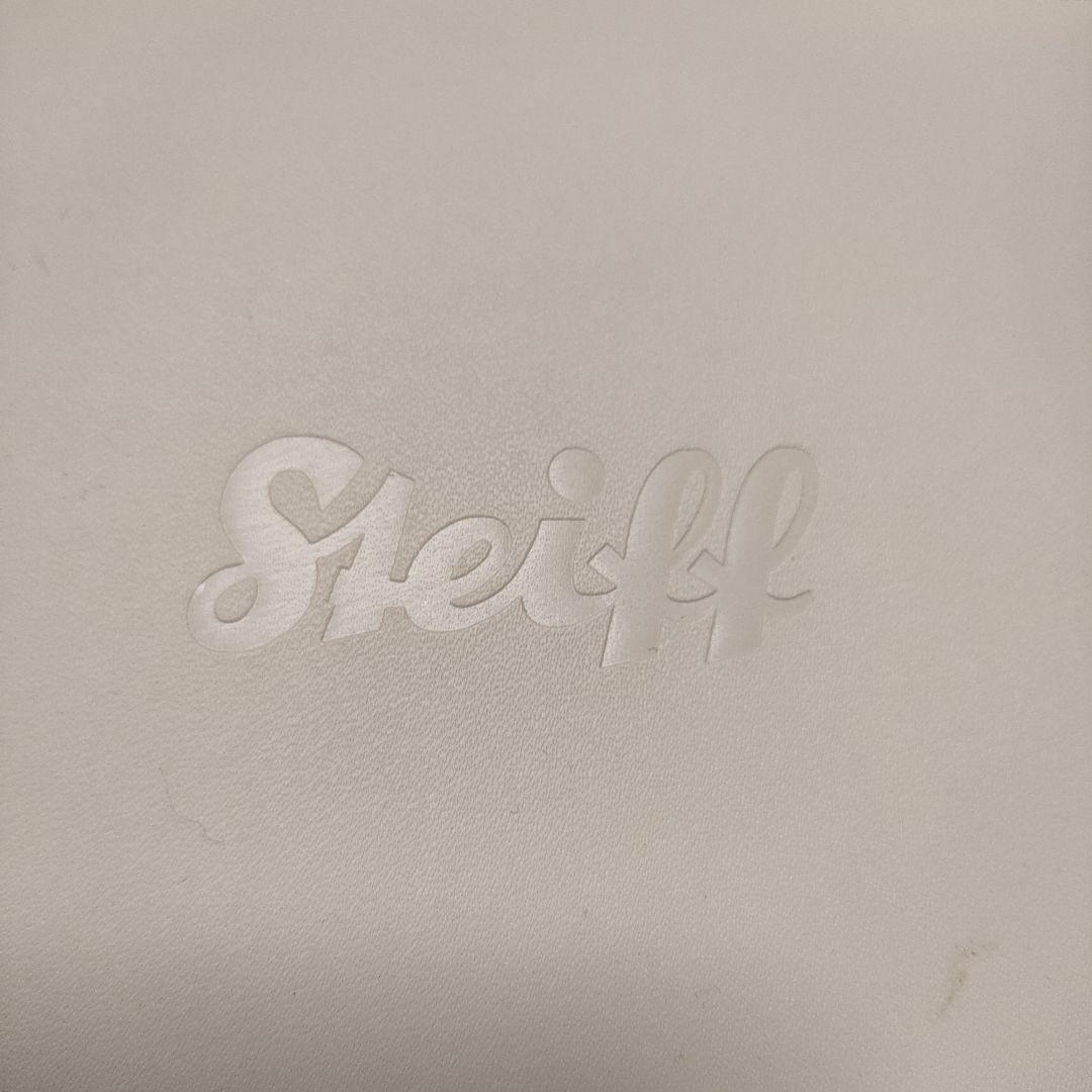 STEIFF NATURE WORLD YUKI 樹脂製クマの置物 専用ケース付