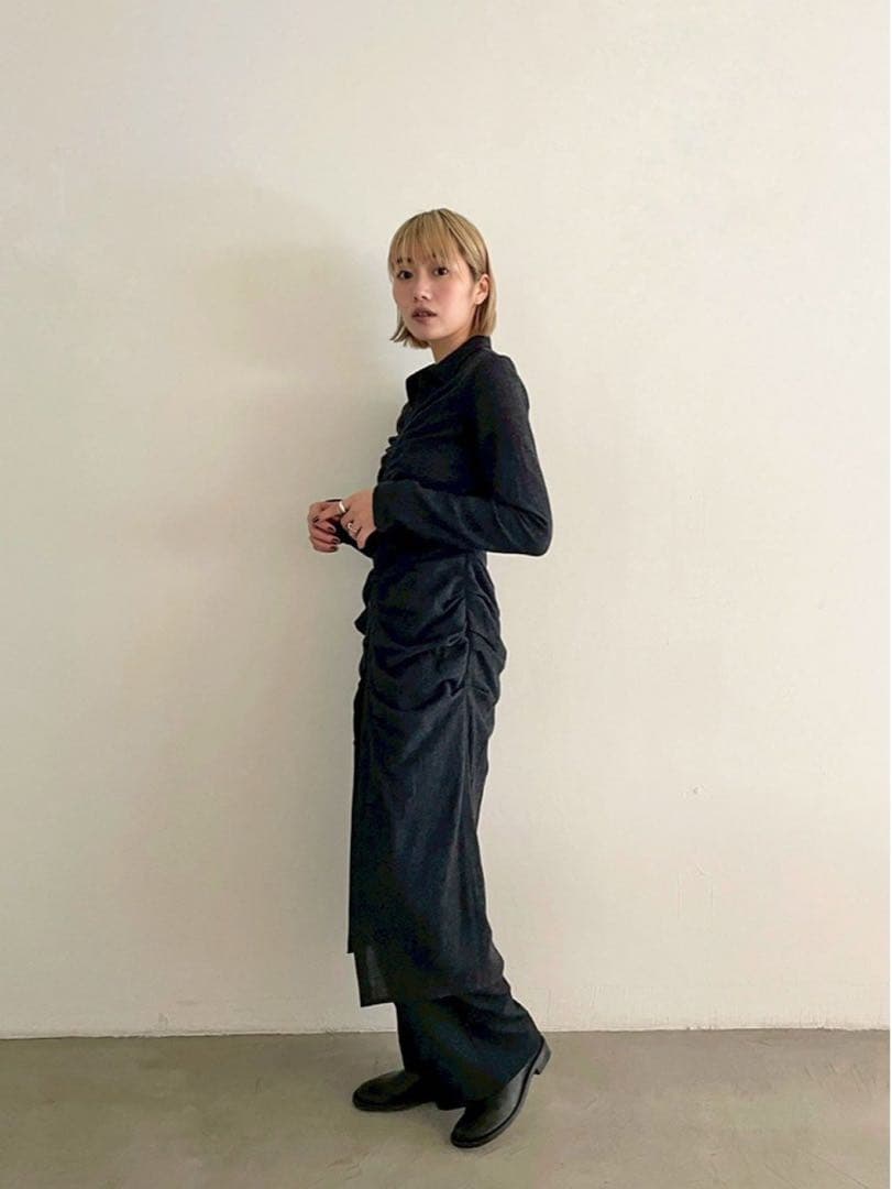 ワンピース TODAYFUL Wool Gather Shirtsdress