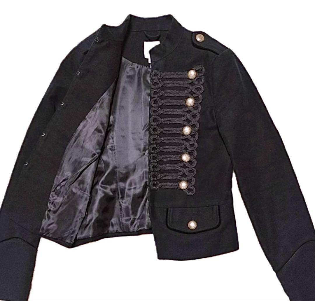 E*A様 美品 GAP ギャップ ナポレオンジャケット ショート丈 金ボタン エ