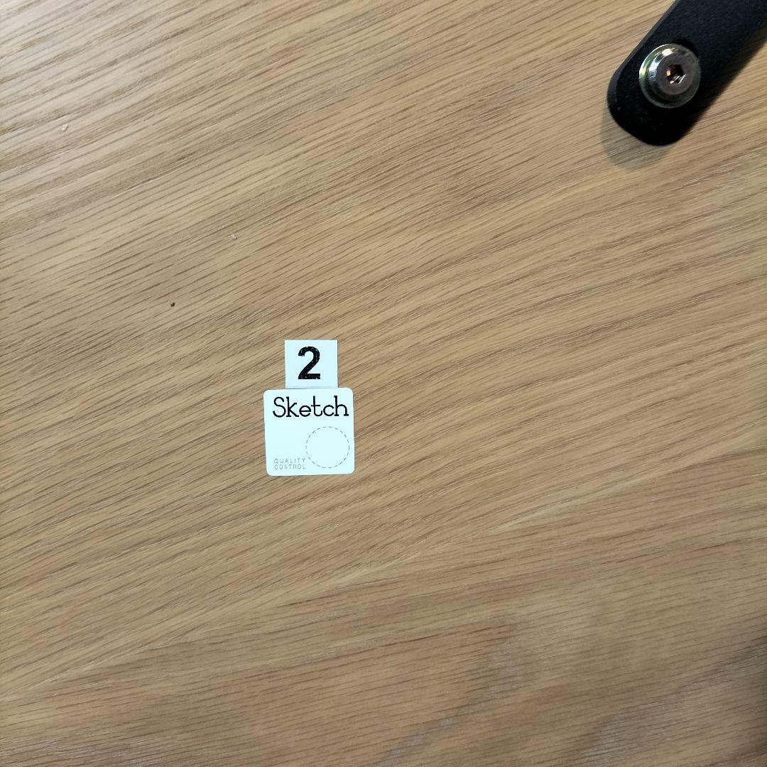 sketch 2段式サイドテーブル◆ナチュラルウッド展示品(2066)