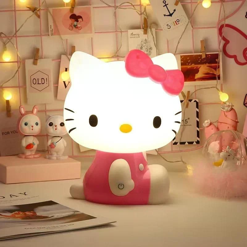 kpsオリジナル ハローキティ LED 間接照明 スタンドライト　ピンク 赤