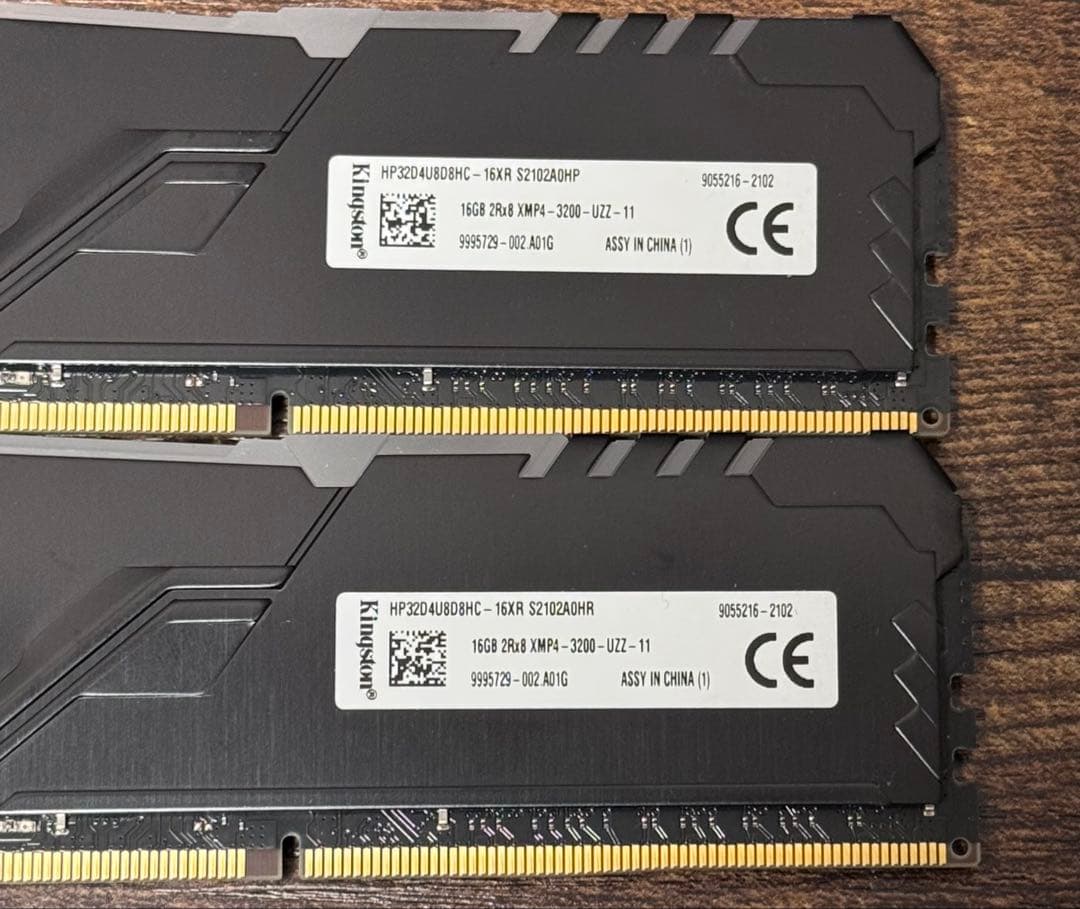 Kingston DDR4-3200 2Rx8 32GB(16GBx2枚)