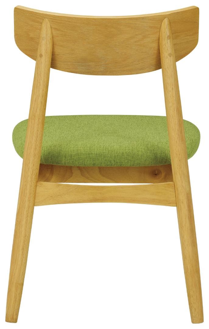 SK DC XS8　8脚　ダイニングチェア　ナチュラル＊グリーン