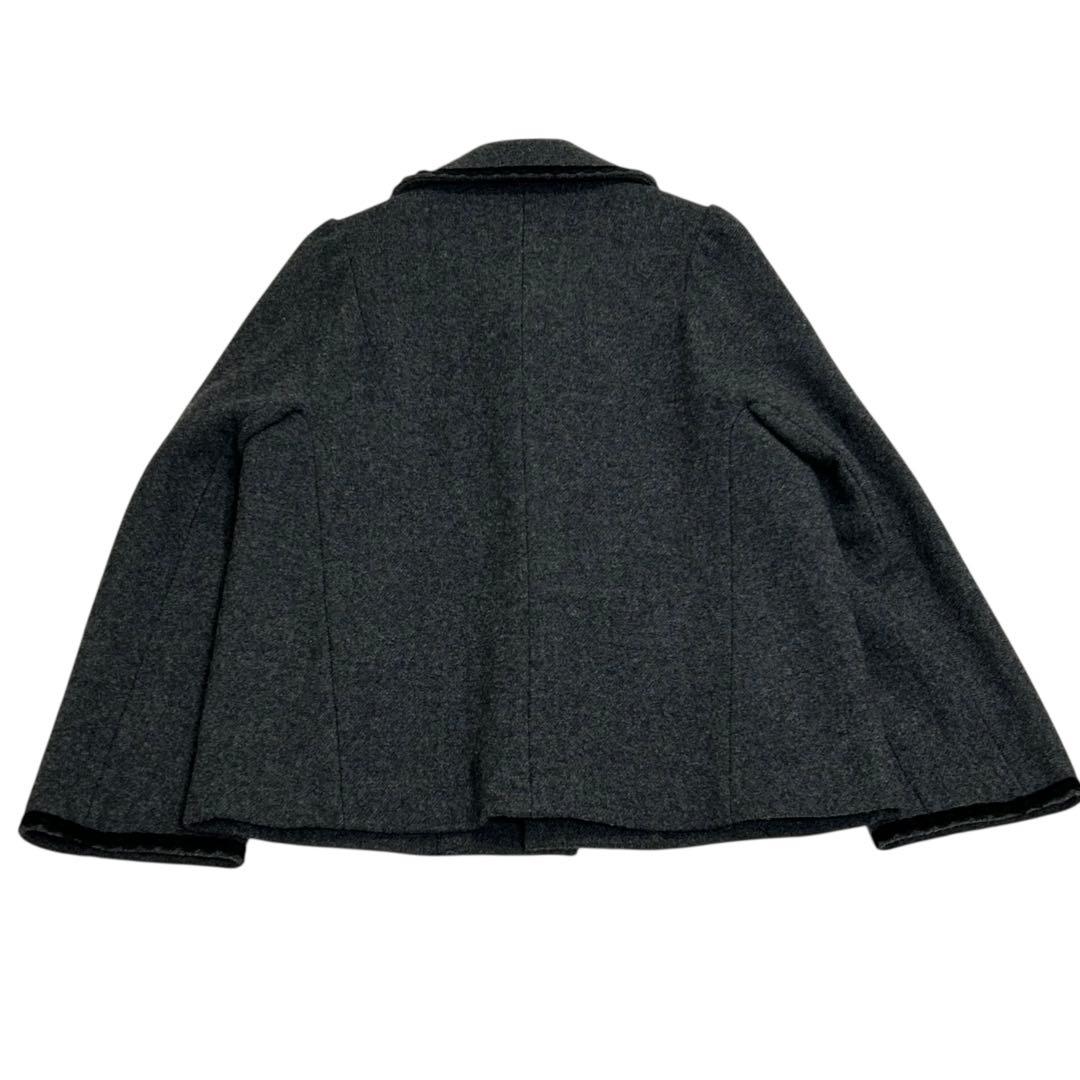 タオコムデギャルソン ウール ジャケット ベロア飾り AD2009