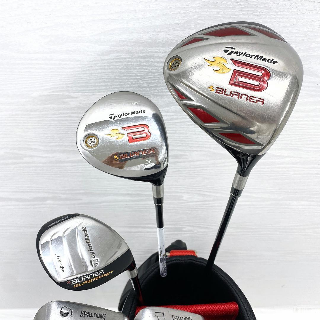 【初心者様推奨‼】 テーラーメイド スポルディング メンズ ゴルフクラブ セット