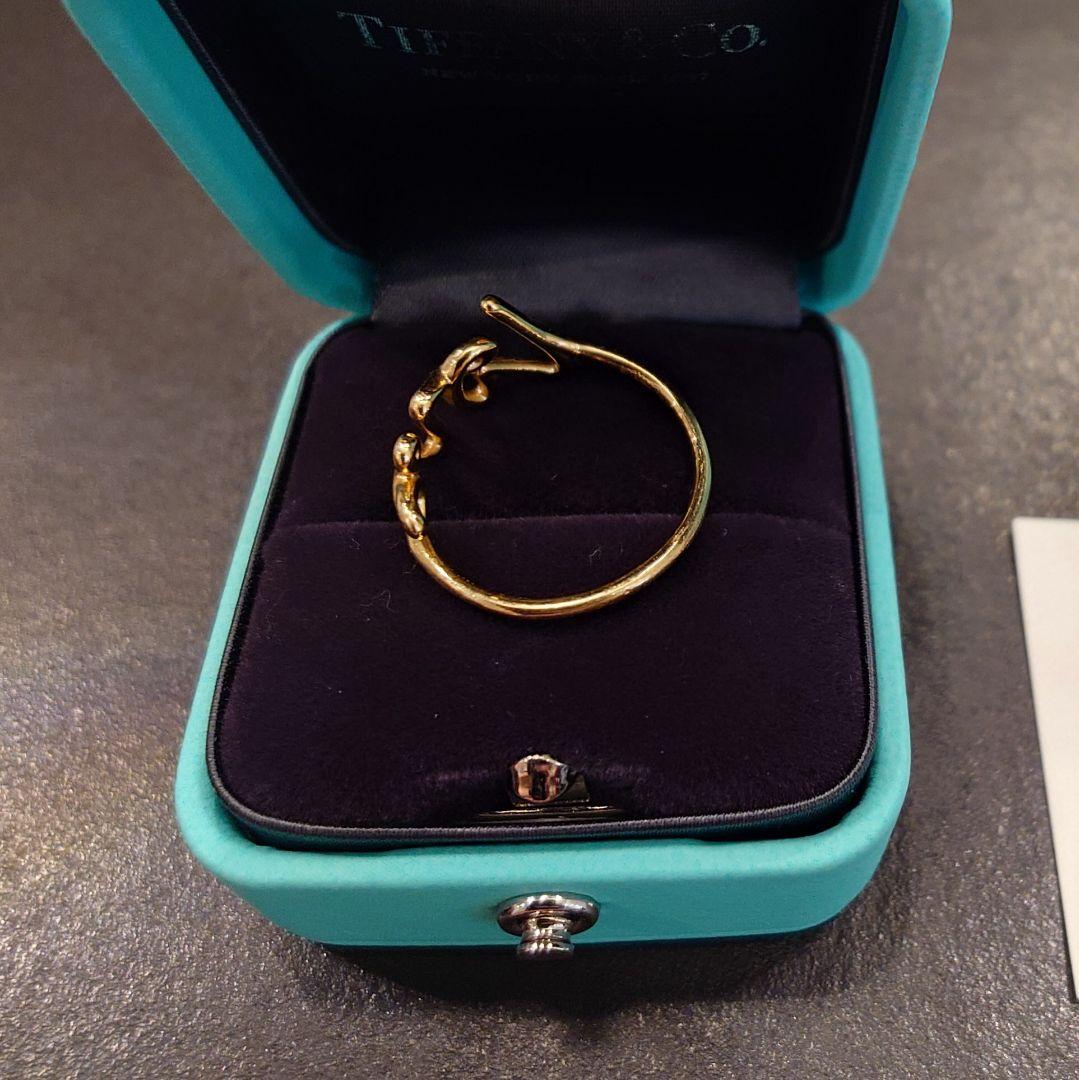 ティファニー パロマピカソ ラブリング スモール k18 love