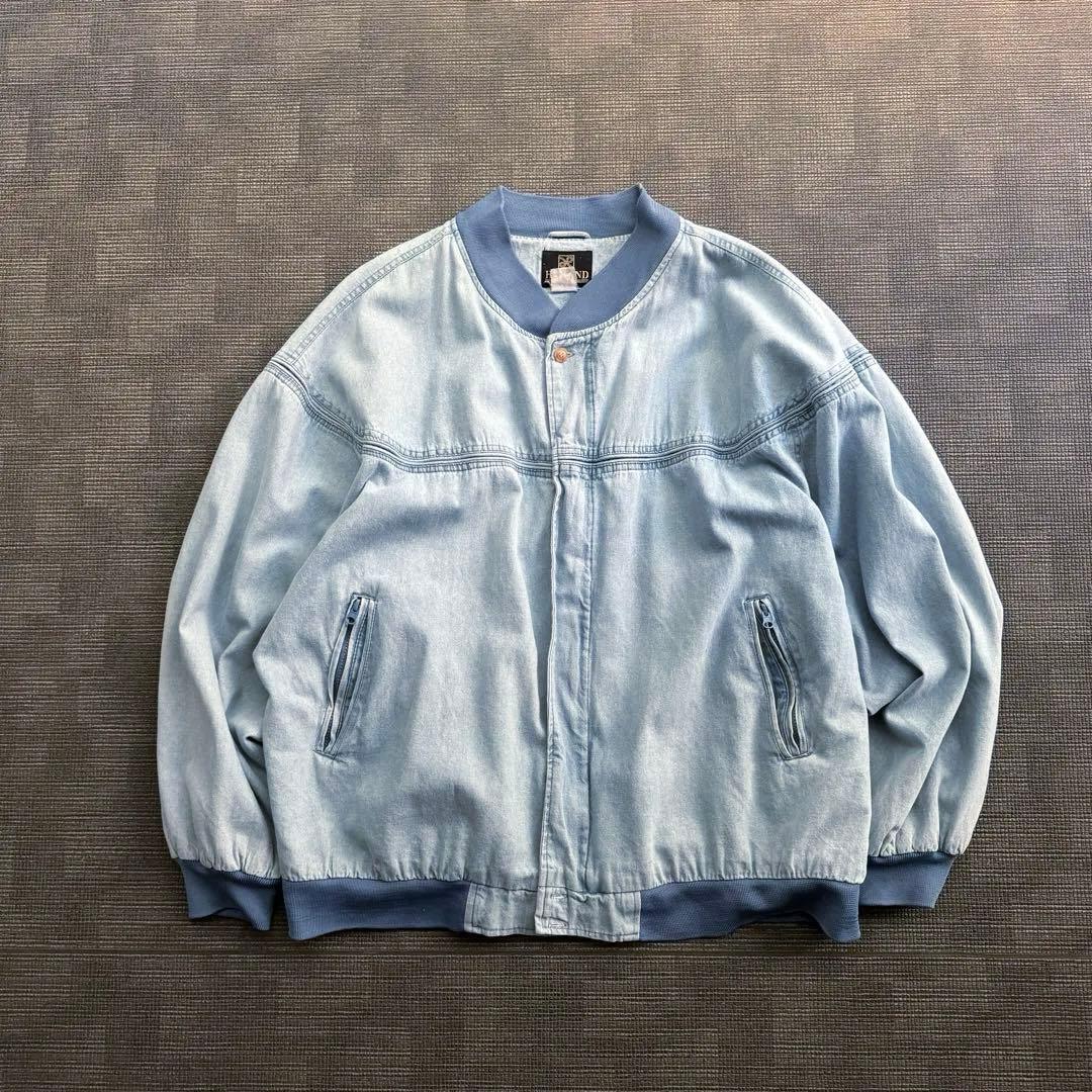 90s〜 HABAND denim cup shoulder jacket