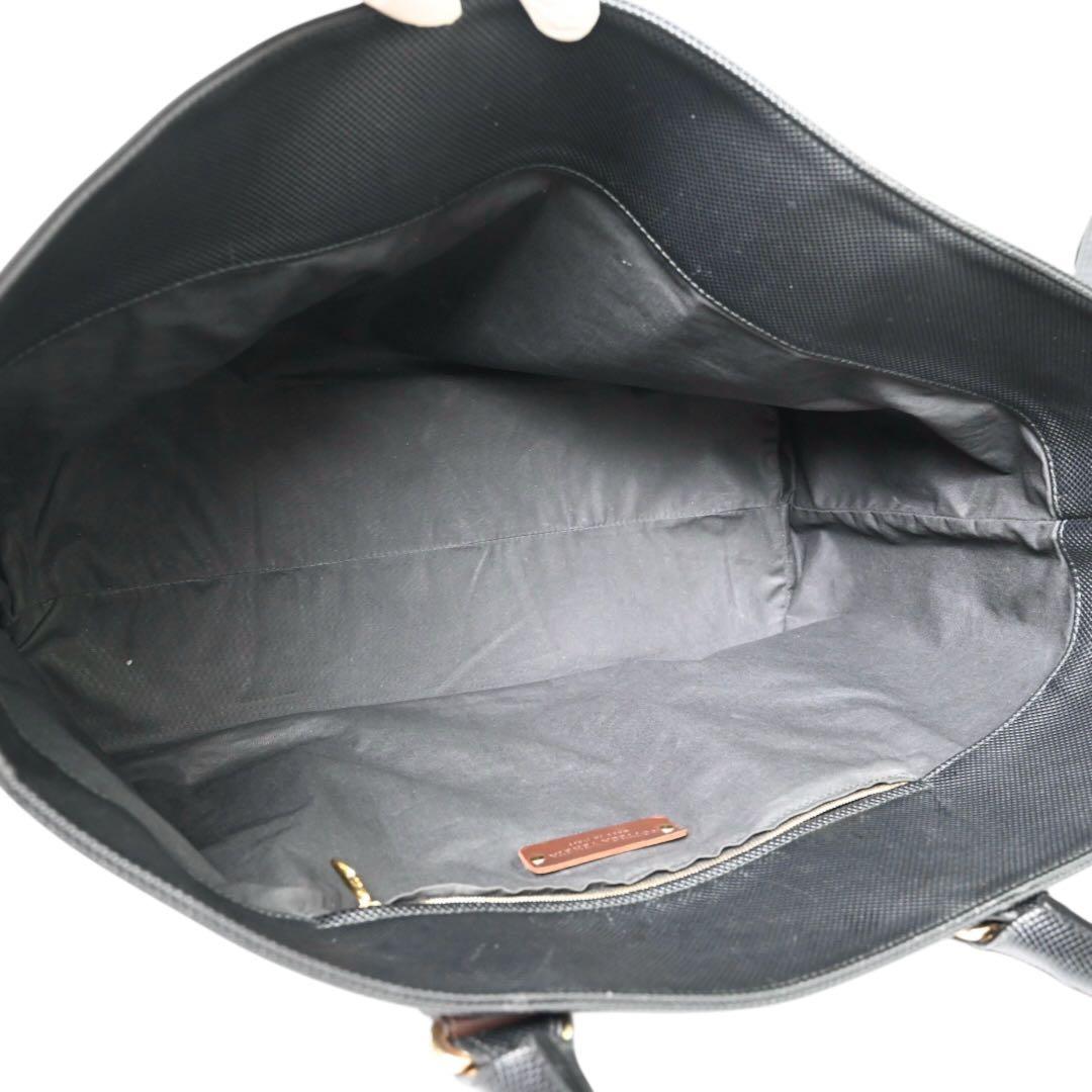 【美品】ボッテガヴェネタ　トートバッグ　マルコ　ブラック　イントレチャート　黒