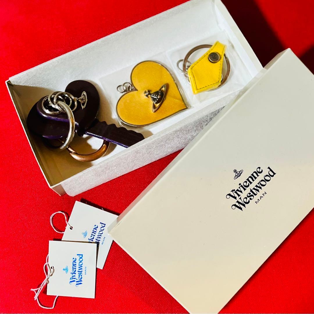 【2SET】ヴィヴィアンウエストウッド✴︎ハート✴︎キーリング