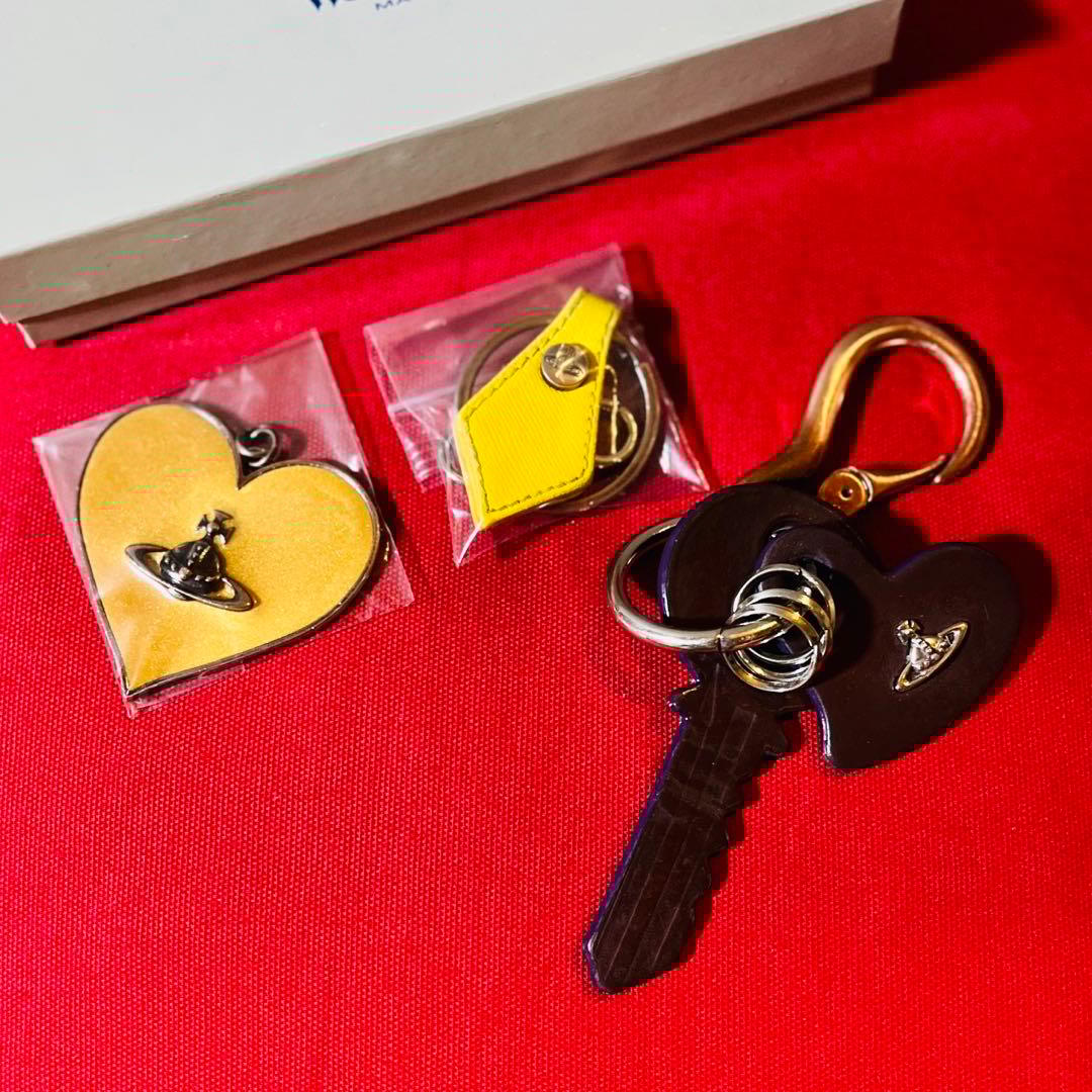 【2SET】ヴィヴィアンウエストウッド✴︎ハート✴︎キーリング