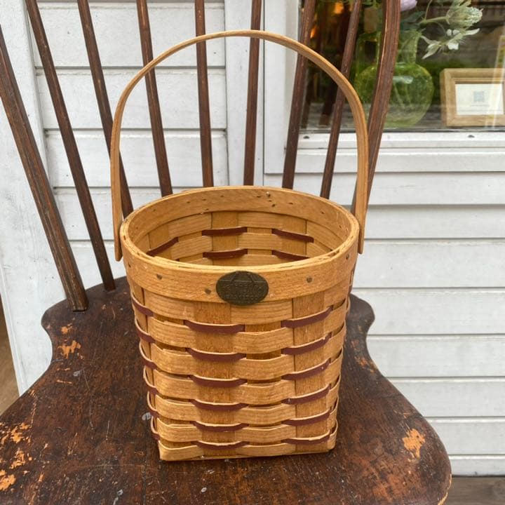 Peterboro バスケット　ヴィンテージ　アメリカ　ピーターボロ　籠