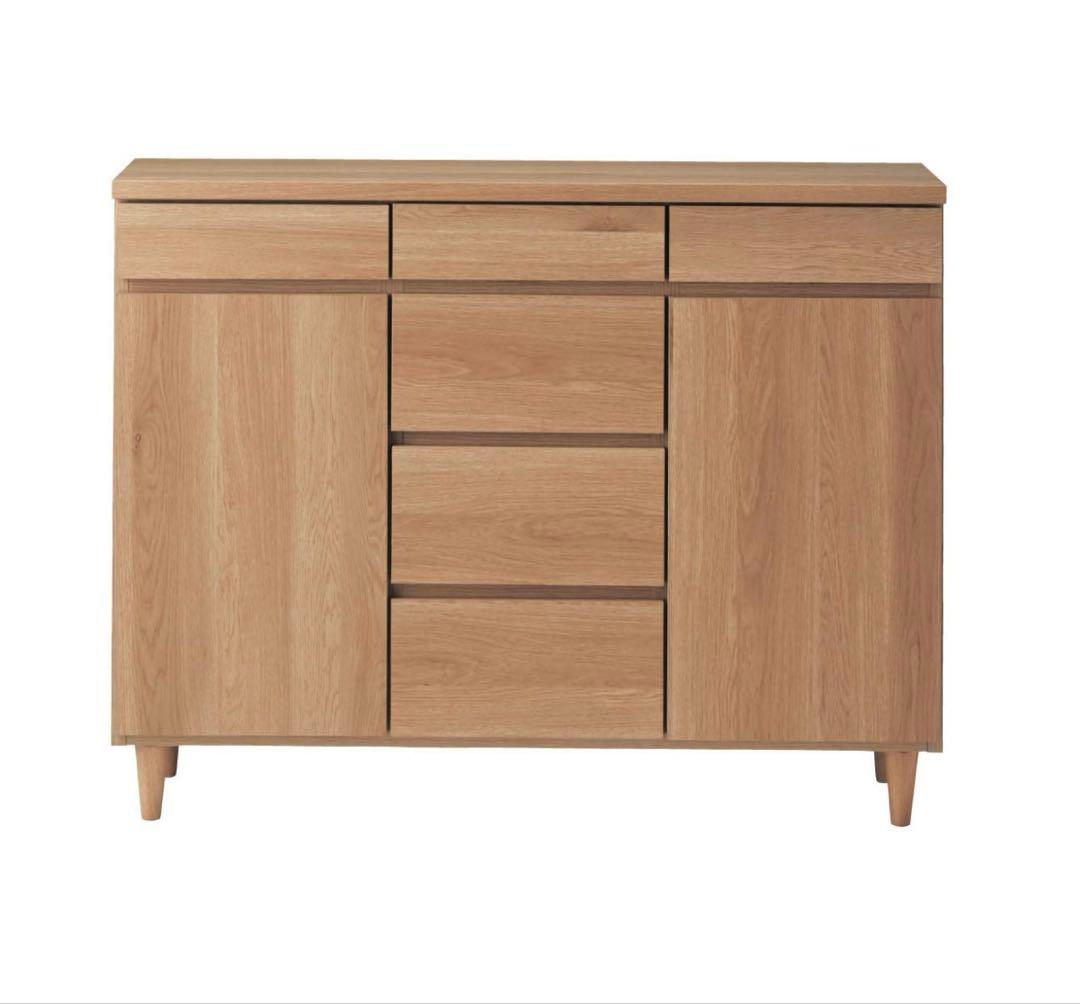 【新古品】ベルメゾン　カウンターキャビネット