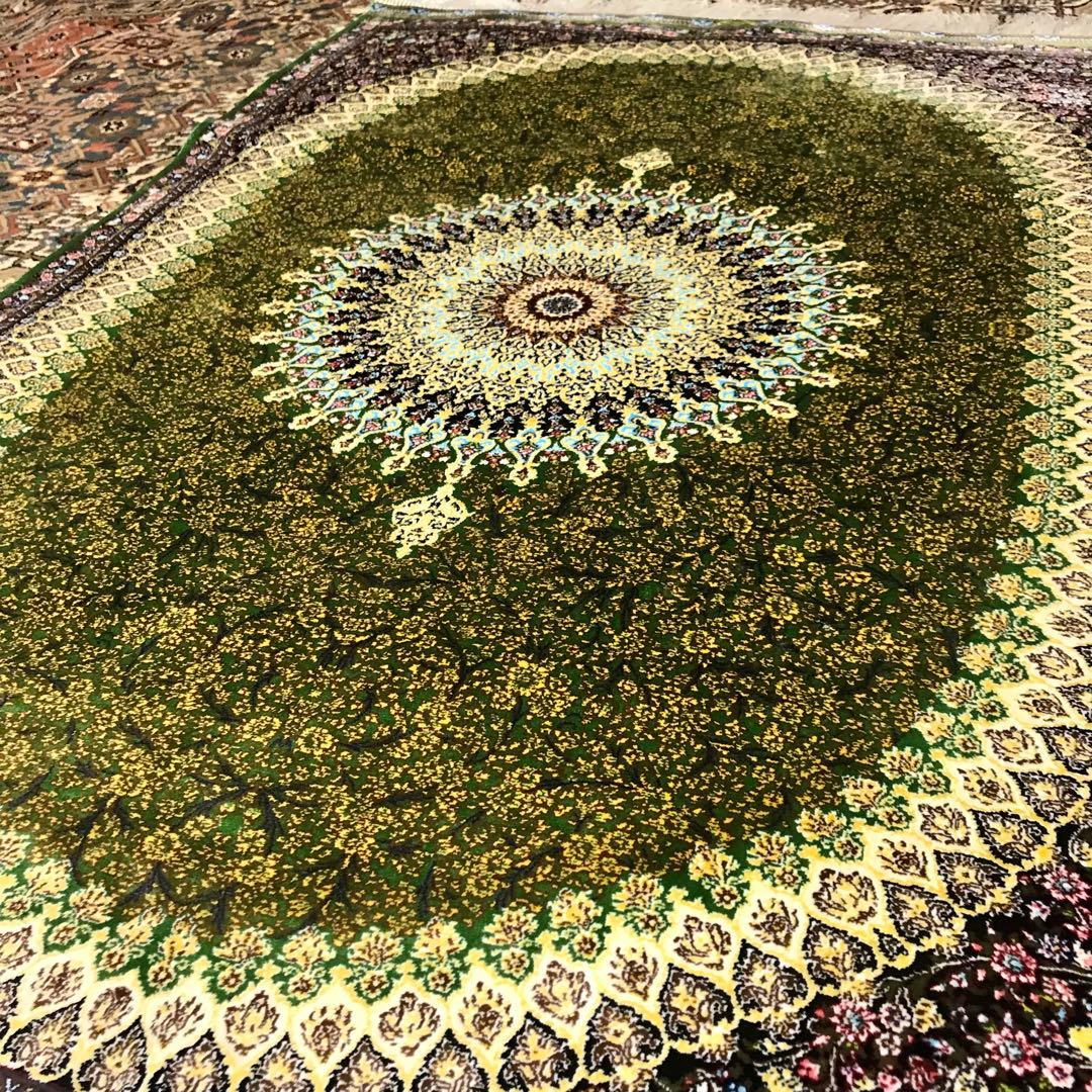 一番人気のペルシャシルクラグ/size:80x120cm…. .fid2.4