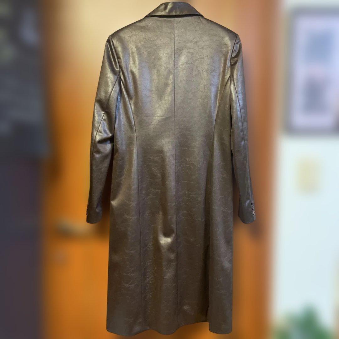 GUCCI ブラウン ロングジャケット