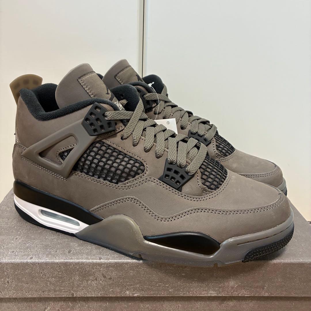 新品 ナイキ エアジョーダン4 レトロ ケイブストーン 28cm