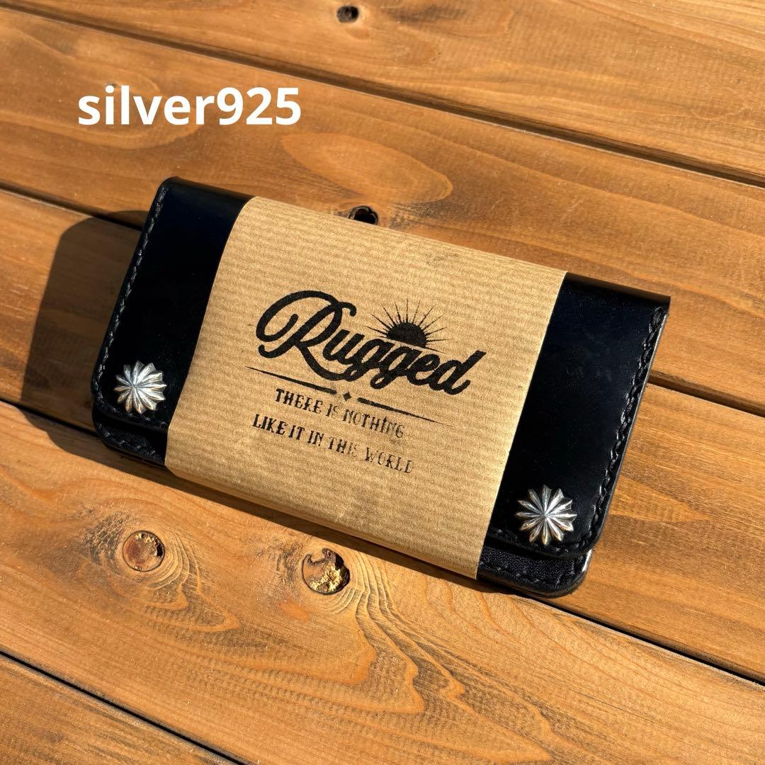 ミドルトラッカーウォレット　アポロコンチョ　silver925