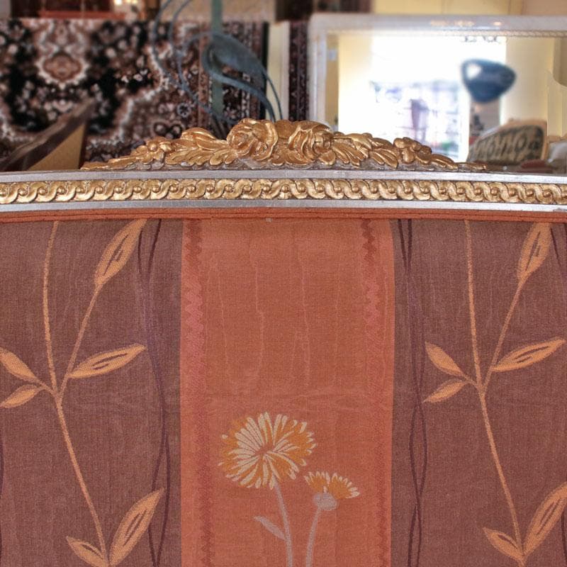 イタリア製二人掛けソファ ダブル クラシック ラブソファ レトロ 122-145