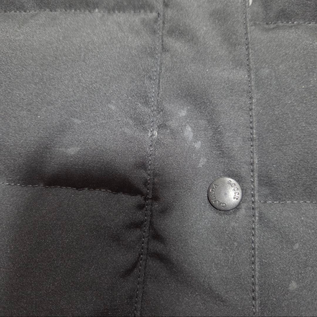 カナダグース　黒 ダウンベスト アークティックプログラム　XSサイズ