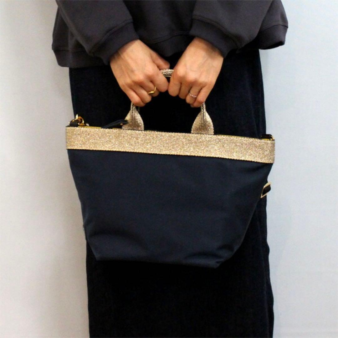 新品　VIOLAd'ORO ジーノ 2WAY ナイロントート V-2037