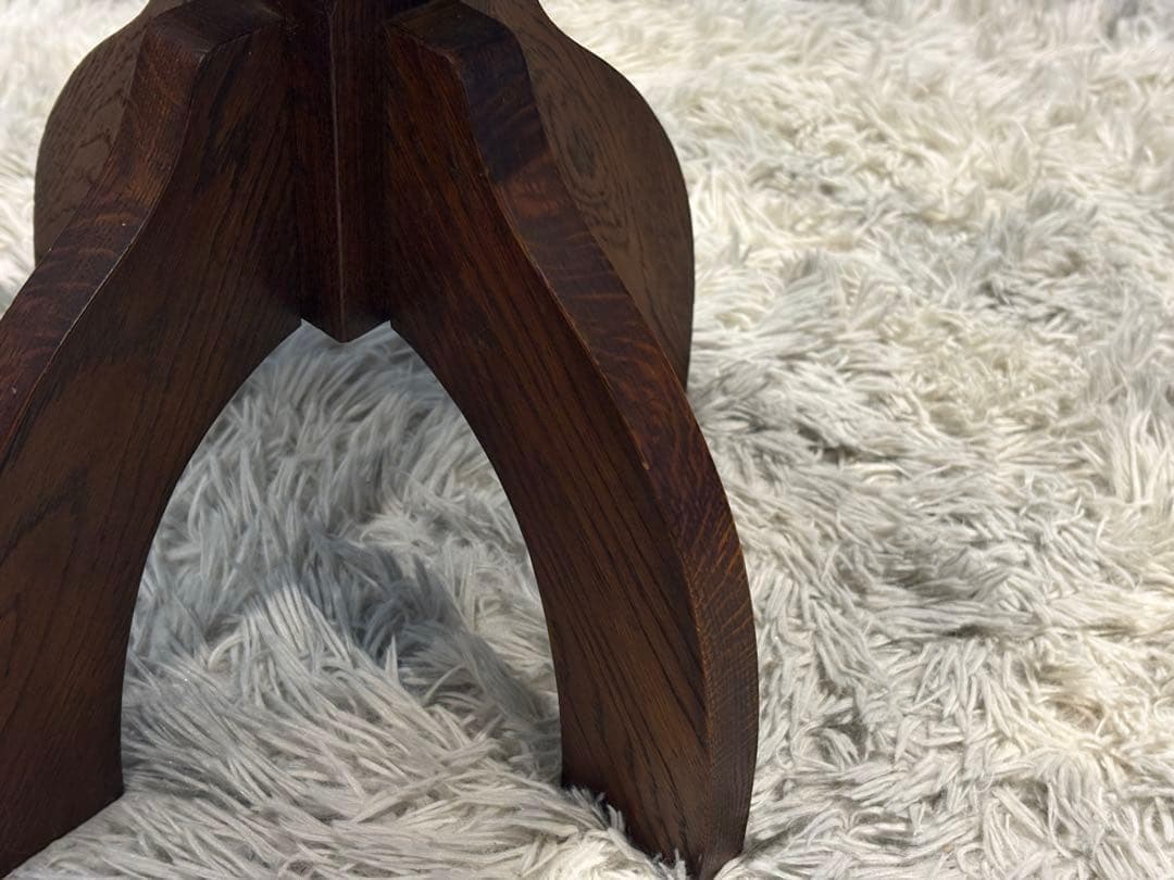 コーヒーテーブル サイドテーブル ナイトテーブル アンティーク 円卓 IG