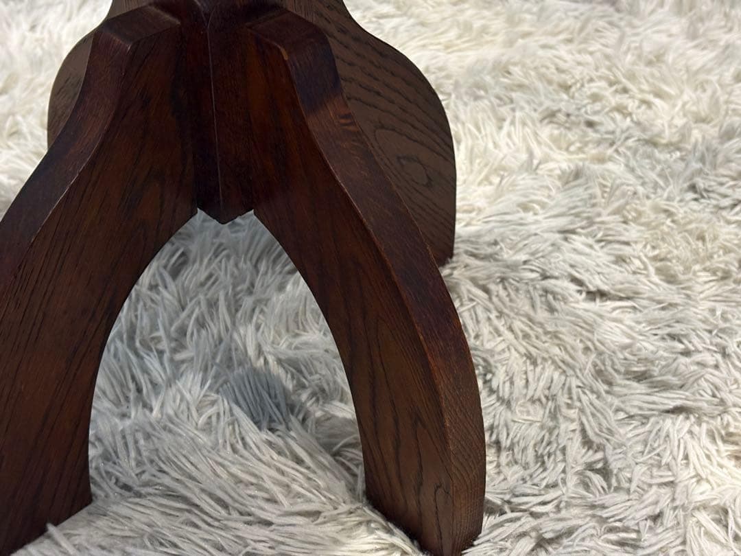 コーヒーテーブル サイドテーブル ナイトテーブル アンティーク 円卓 IG