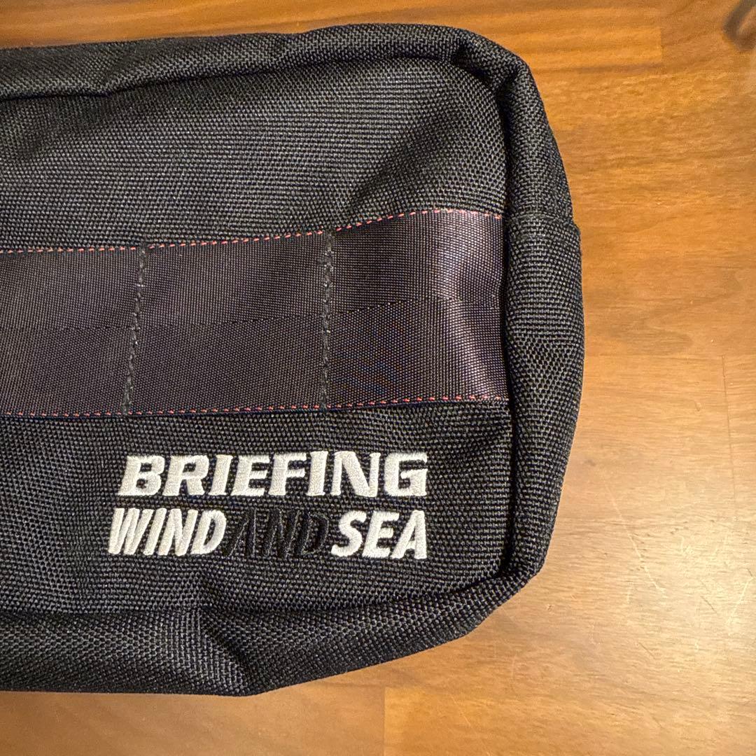 【新品未使用】BREAFING WINDANDSEA ダブルジップ　ポーチ