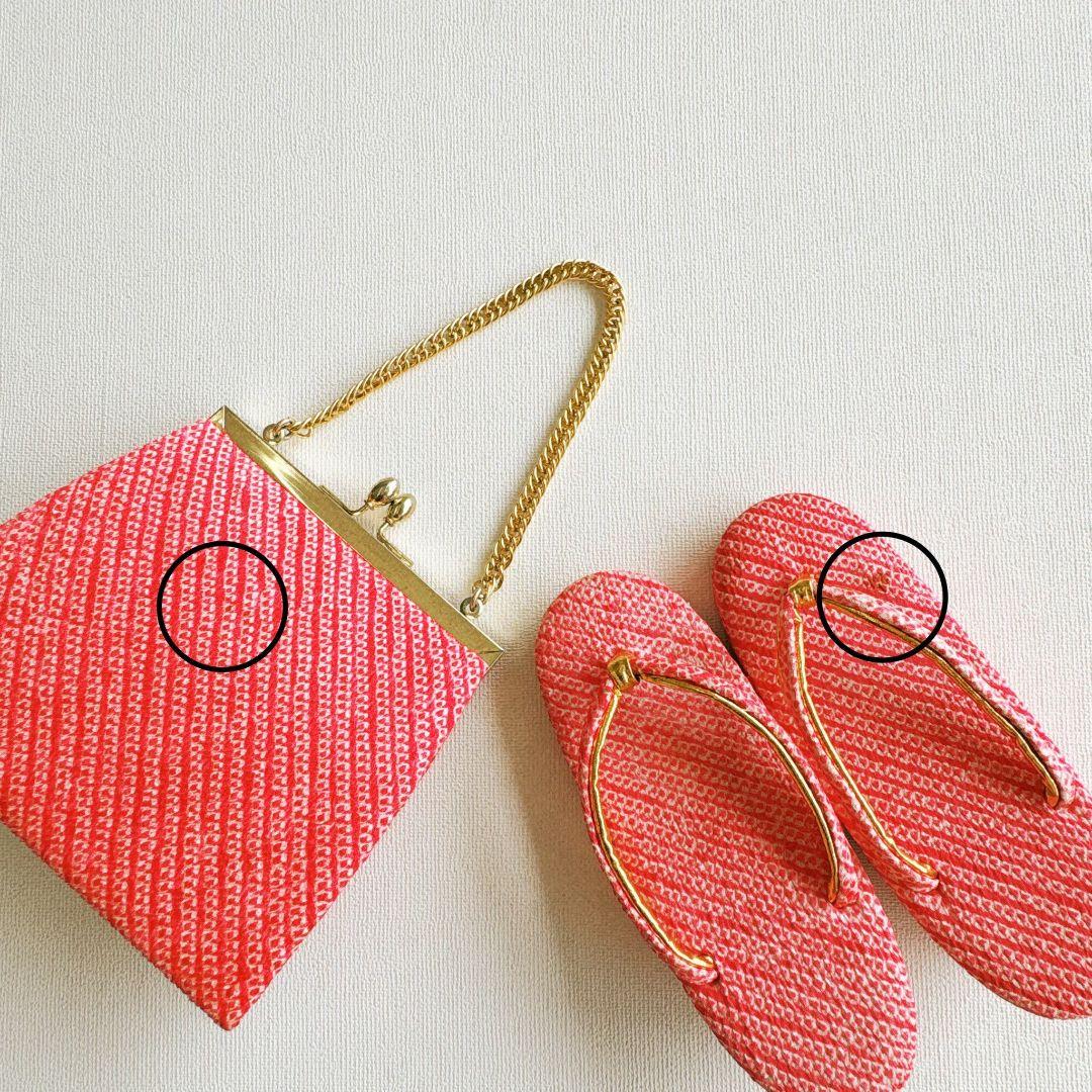 フルセット　七五三７歳女の子　化繊　ピンク地　毬花　袋帯銀　簡単半襟　7122