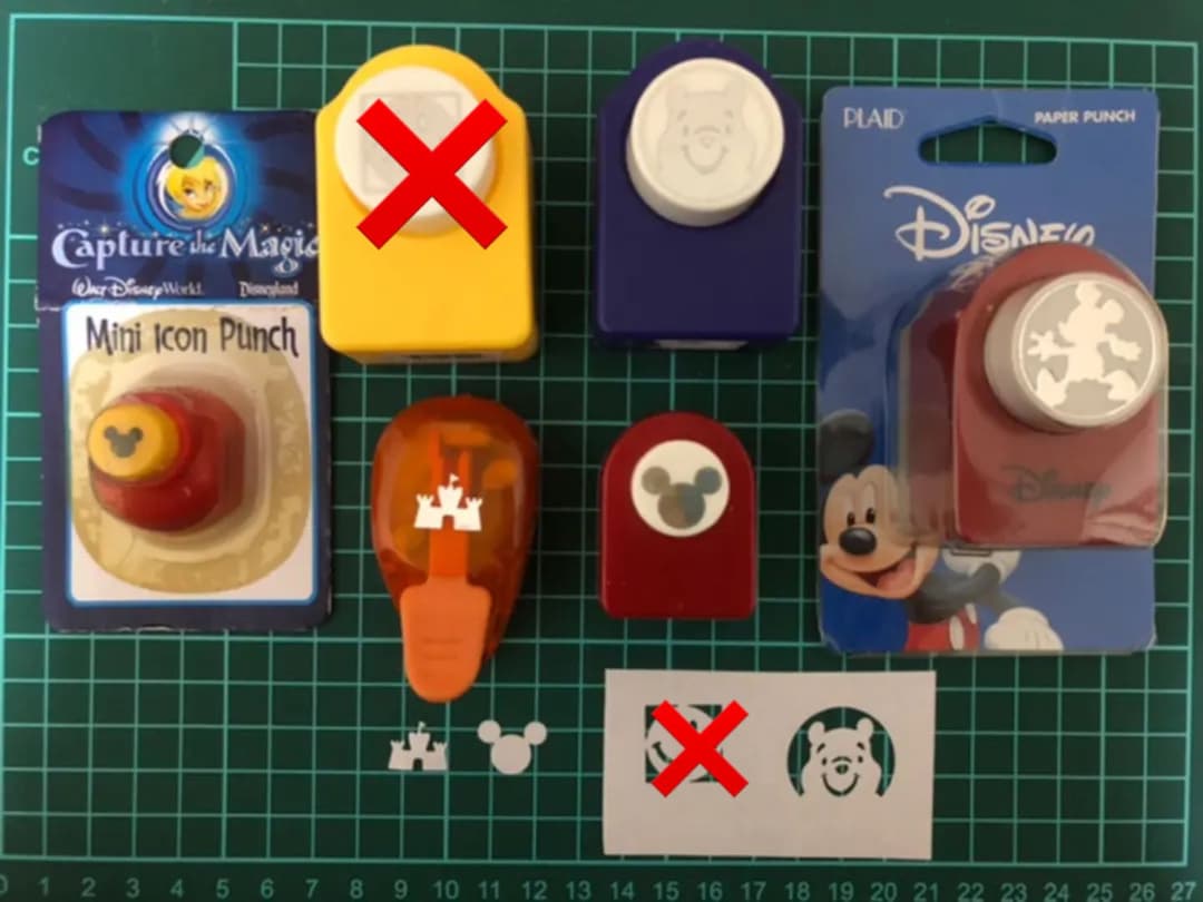 要在庫確認！クラフトパンチ ミッキー  プーさん お城 新品未使用 廃盤