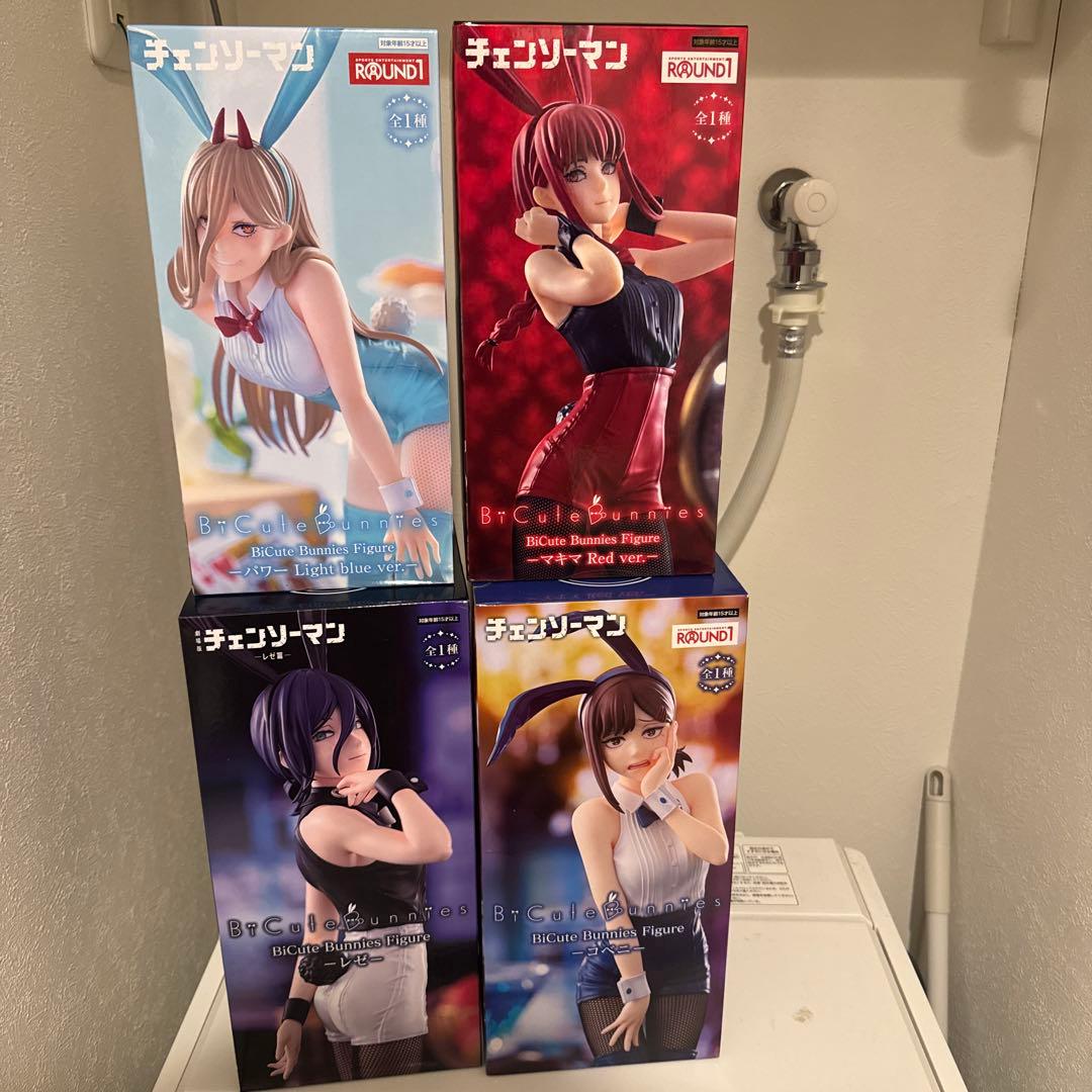 チェンソーマン コベニ、マキマ、パワー 、レぜ フィギュア 4体セット