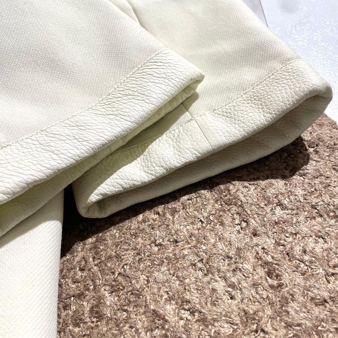 現行 タグ付き✨ エルメス HERMES トレンチコート ディアスキン カシミヤ