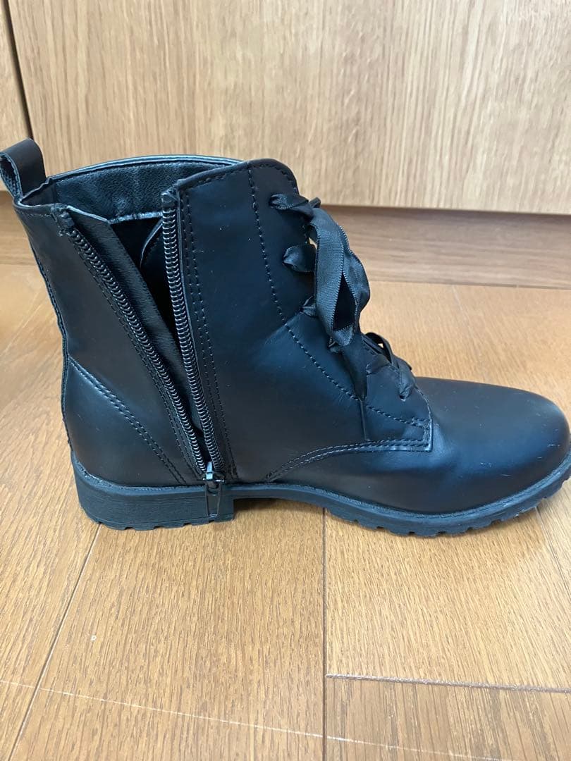 Catharine Cottage 八重桜薄青上着×桃色袴　120 ブーツ付