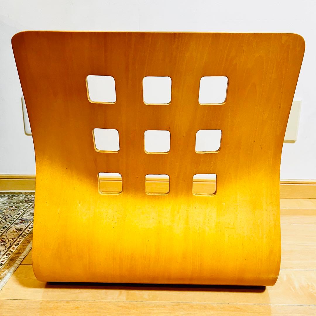 【極美品】 座椅子4つセット 昭和レトロ 木製 ベージュ 和風 旅館 レトロ