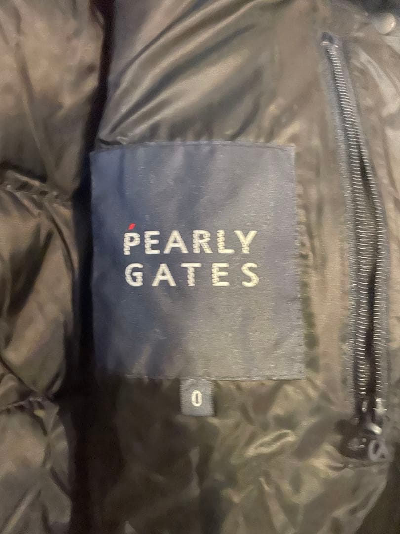 パーリーゲイツ 2way ダウンジャケット ダウンベスト 黒 サイズ0