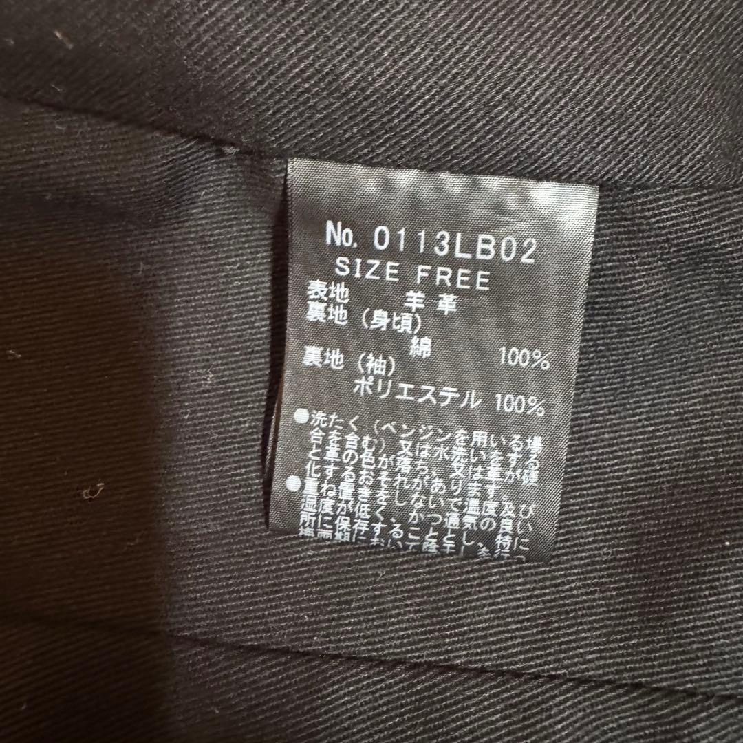 ★希少★ ヒステリックグラマー　ダブルライダース　カスタム　ワッペン　ラムレザー