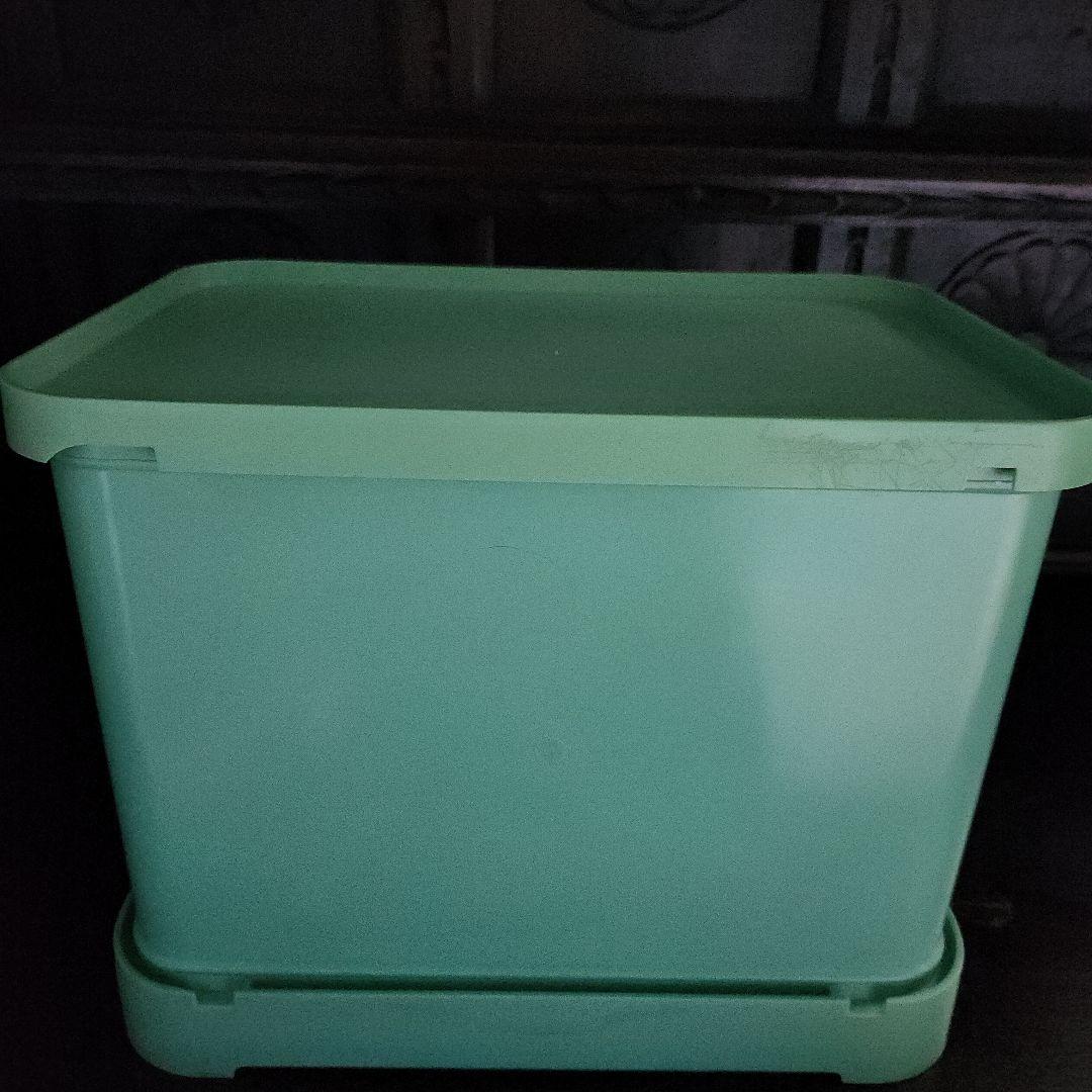 ☆昭和レトロポップ☆　蛇腹　調味料　収納ケース　水色