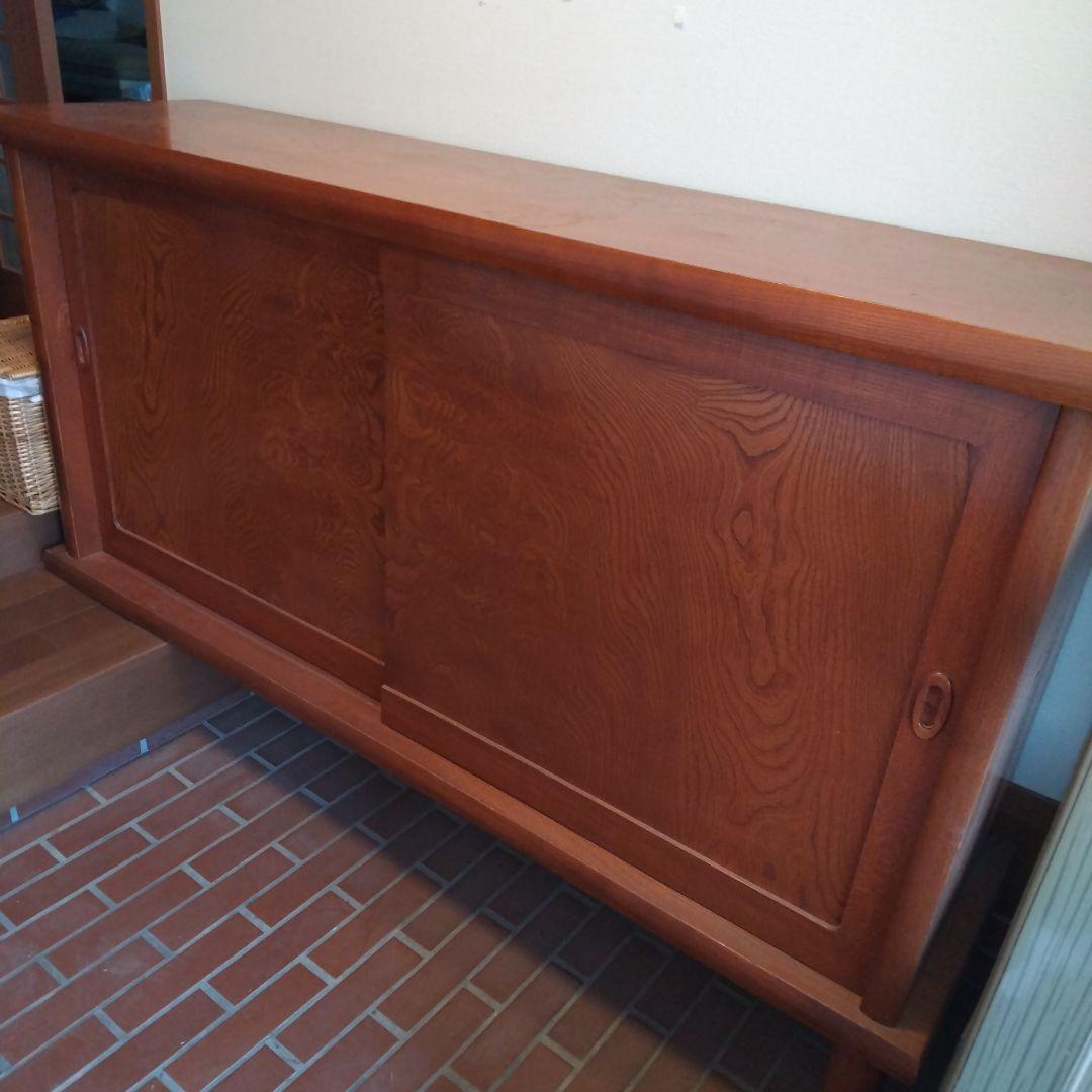 檜 和風下駄箱 引き取り限定