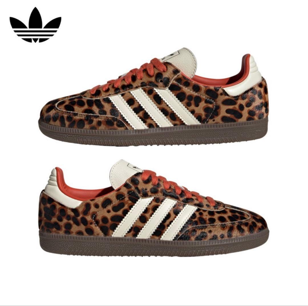 adidas SAMBA OG W アディダス サンバ チーター レオパード