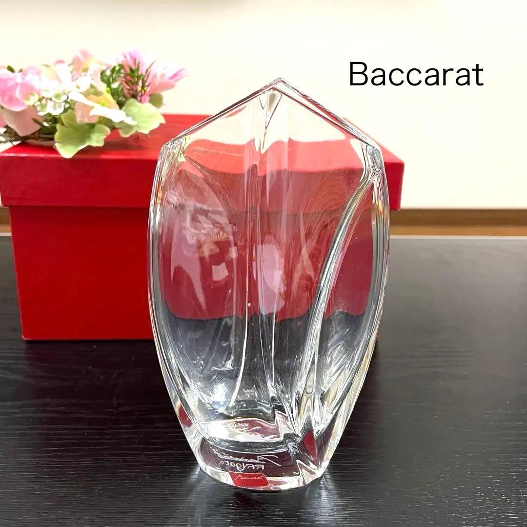 Baccaratリゴットジベルニー　フラワーベース　　花瓶