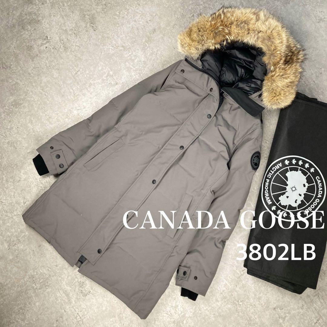 カナダグース シェルバーン　3802LB ブラックレーベル　サザビー　S グレー