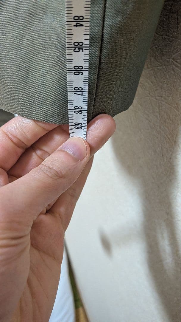 専用【美品/日本製】noumi 玉虫 ステンカラーコート Lサイズ ライナー付き