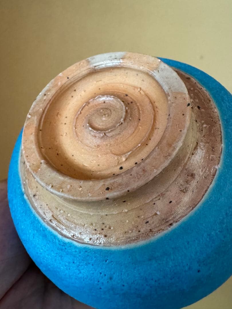 山田想　青茶碗　常滑　人気作家