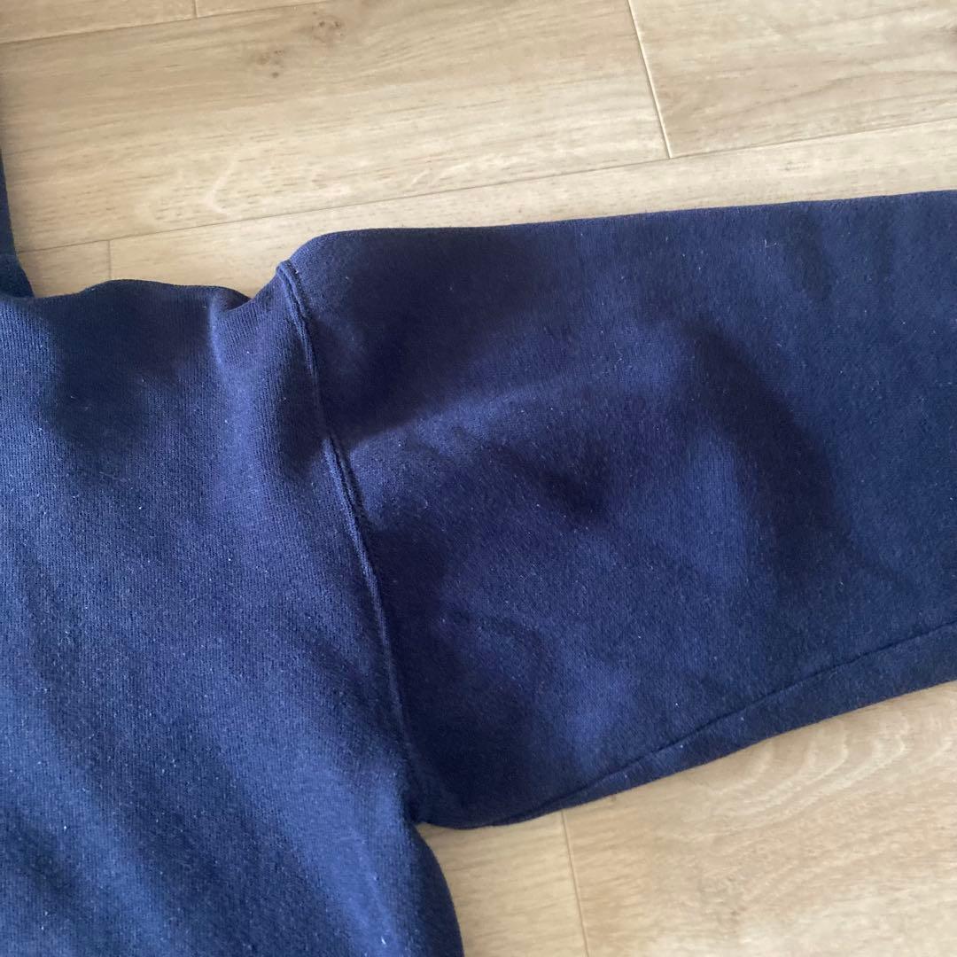 70’s Russell Athletic 金タグ パーカー ナス紺 USA製