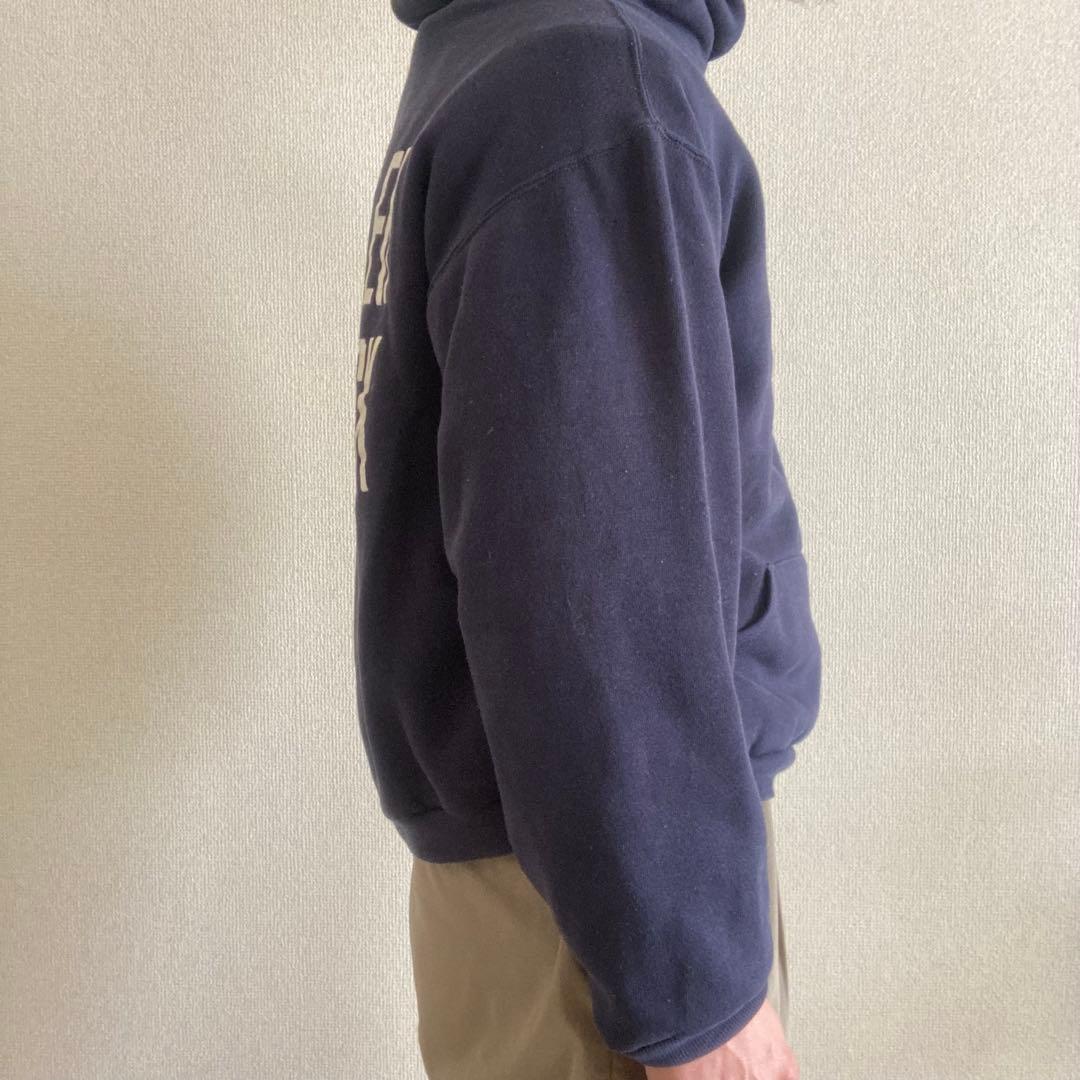 70’s Russell Athletic 金タグ パーカー ナス紺 USA製