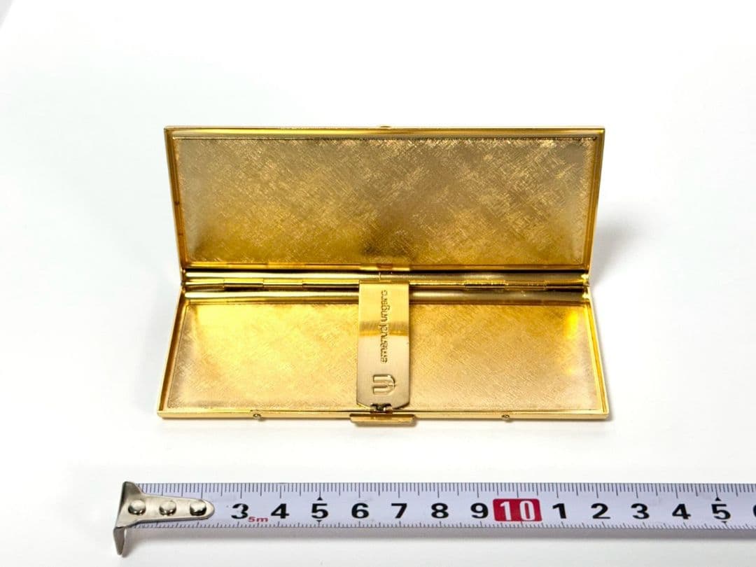 希少品Emanuel Ungaro タバコケース ゴールド 定価32250円